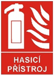 Bezpečnostní značení Informativní značka pro věcné prostředky požární ochrany (konkrétně PHP)