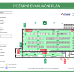 Požární evakuační plán
