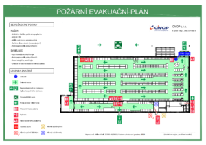 Požární evakuační plán