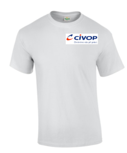 Osobní ochranné pracovní prostředky versus dress code ukázka firemního trička