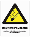 Kouření povoleno